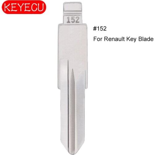 KEYECU 10PCS/Lot KEYDIY Universal Remotes Flip Blade 152# for Renault