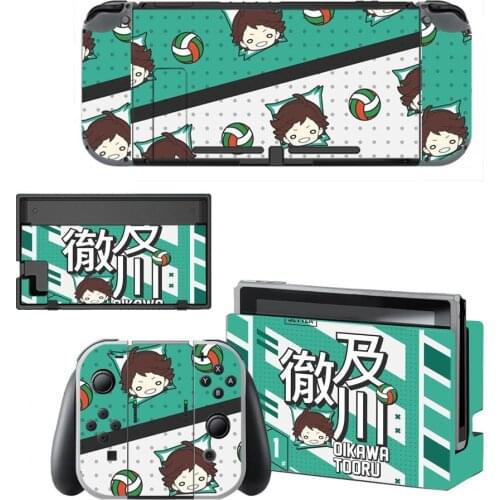 Anime HaiKyuu Nintendo Switch Skin Sticker NintendoSwitch stickers skins for Nintend Switch Console and Joy-Con Controller Vinyl
