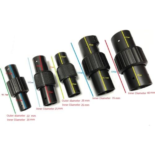 25mm 30mm 40mm Carbon Tube Clip Round Arm Folio Aluminum Alloy Folding Piece Aerial Photography Plant Protection