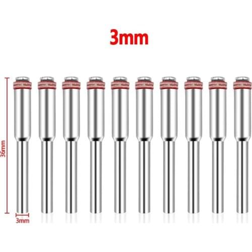10Pcs Shank Cut-off Wheel Holders Accessories Miniature Clamping Connecting Lever Polishing For Small Circular Saw Blades