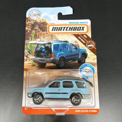 2019 Matchbox Car 1:64 Sports 2000 NISSAN XTERRA Metal Material Body Race Car Collection Alloy Car Gift