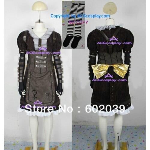 Alice Madness Returns Alice steam dress Cosplay Costume Good qaulity