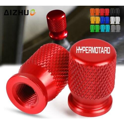 HYPERMOTARD CNC Aluminum Tyre Valve Air Port Cover Cap Motorcycle FOR DUCATI Hypermotard 950 939 821 796 SP 1100 2007-2020 2019