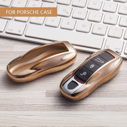 Tpu Car Key Cover Case For Porsche Panamera Macan 911 Cayenne 958 Boxster 986 987 996 997 2019 2020 Key Holder Accessories