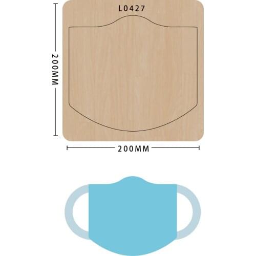 Mask Wood die cutting DIY Cutting knife moldized scrapbooking making decor supplies dies templat Suitable for big shot machines