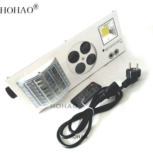 HOHAO 2018 Hottest 4IN1 Led Laser Stroble Promise Sword Pattern Dmx512 Stage Effect Light Dj Disco Ktv Bar Wedding Home Party