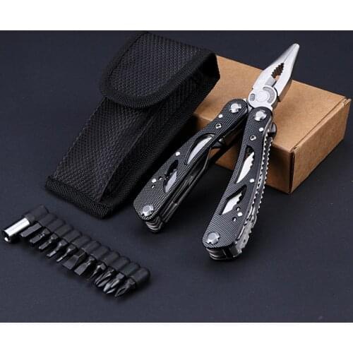 Multifunctional Tool Pliers Stainless Steel Foldable Portable Hand Tools Emergency Outdoor Tools Pocket Tools Knife Tongs