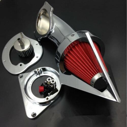 Motorcycle Cone Spike Air Intake Cleaner Filter For Kawasaki Vulcan 800 VN800 Classic 1995-UP