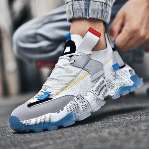 Mens Sneakers Spring and Autumn New Fashion High Quality Mesh Comfortable, Breathable and Color Matching Mens Casual Shoes