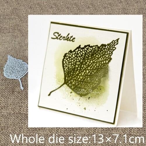 New Design Craft Metal stencil mold Cutting Dies Grain leaf decoration scrapbook die cuts Album Paper Card Craft Embossing