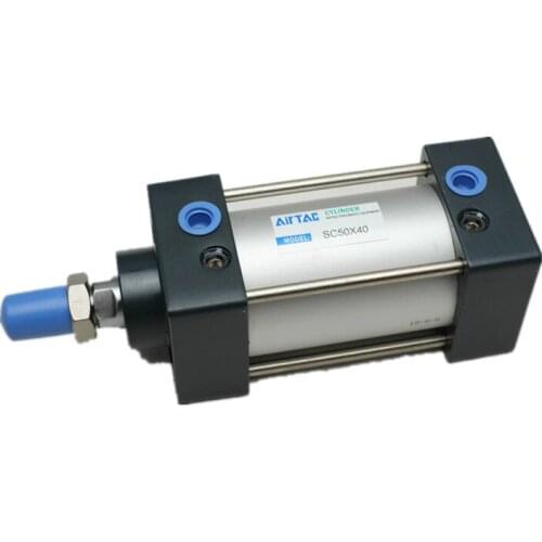 Original AirTac passenger rod standard cylinder SC series SC32X25X50X75X100X125X150X200-S