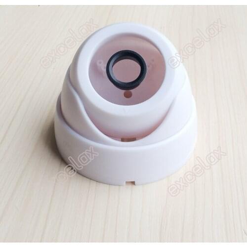 10PCS/Lot Plastic Mini Eyeball Dome Case for 24x LED IR Board M12 Fixed Lens Indoor Security CCTV Camera Assembly by Excelax