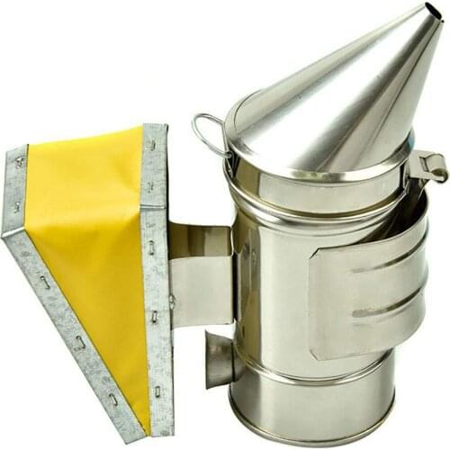 Stainless Steel Smoke Sprayer Bee Smoker Apiculture Beekeeper Dedicated Smoked Bee Beekeeping Tool Equipment Smoke Sprayer