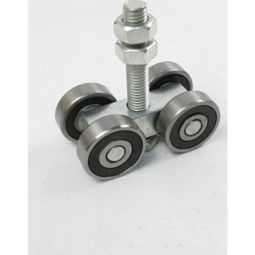 Ultra-quiet Roller Wooden Furniture Sliding Door Pulley Hanging Track Curtain Heavy Lifting Wheel Glass Bearing Factory Workshop