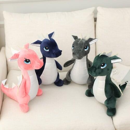 40cm Cute Dinosaur Plush Toys Stuffed Animal Soft Plushie Dinosaur with Wings Kids Girls Gifts Birthday Xmas Present