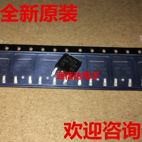 New imported FR6215 IRFR6215 150V 13A P channel TO-252 original stock