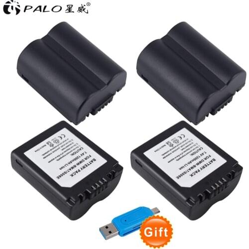 4Pcs CGA-S006 CGR CGA S006E S006 S006A DMW-BMA7 DMW BMA7 Battery for Panasonic DMC FZ7 FZ8 FZ18 FZ28 FZ30 FZ35 FZ38 FZ50 SLR
