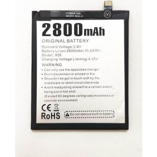 AZK DOOGEE X55 Phone Batteries China