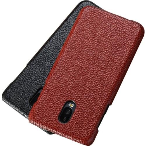Genuine Leather Phone Case For Galaxy On5 case Litchi Texture Half inclusive Ultra Slim Back Cover For S7 S8 S9 Plus Cases