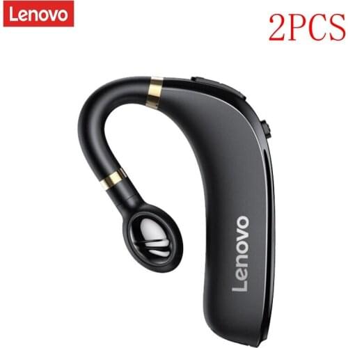 Original Lenovo HX106 Wireless Earphone Bluetooth-compatible 5.0 Ear Hook Earbud With Microphone For Driving Meeting Headset