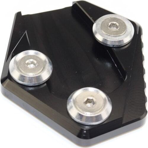 Motorcycle Kickstand Side Stand Enlarger Foot Side Stand Extension Plate Pad For HONDA MSX 125 2014 2015