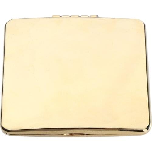 Portable Pocket Mirror Compact Makeup Cosmetic Fashion Vanity Mirrors Golden