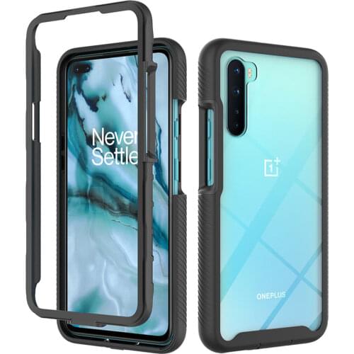Bumper Case Crystal Shockproof Shell for Oneplus Nord N10 5G Transparent Hybrid Armor Cover for One Plus Nord N100 N 10 100 Etui