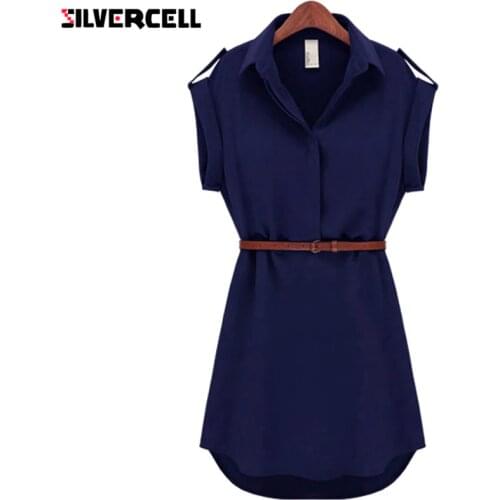 Летние шифоновые платья SILVERCELL China At AliExpress