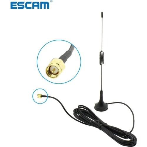 ESCAM 3M 10ft WiFi Antenna Extension Cable Cord for ESCAM Wireless Security Camera