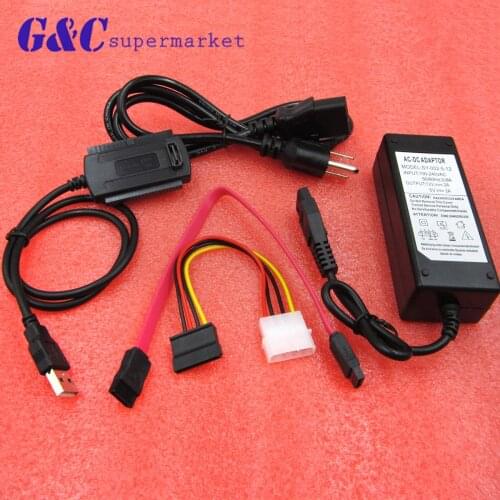 USB 2.0 a IDE SATA S-ATA 2.5 3.5 Disco Duro HD HDD Adaptador Convertidor Nuevo MOSUNX Futural Digital Venta Caliente F35
