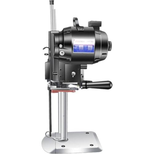 Vertical Straight Knife Cutting Machine 220v Electric Leather Scissors Automatic Sharpener Electric Fabric Cutting Equipment Too