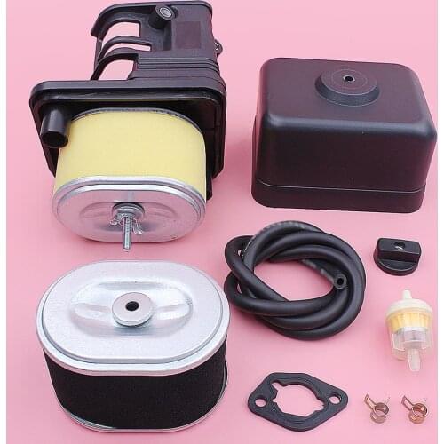 Air Fuel Filter Element Assembly Hose Clamp Gasket Kit For Honda GX160 GX200 5.5HP 6.5HP Engine 17230-Z51-820 17235-Z51-831
