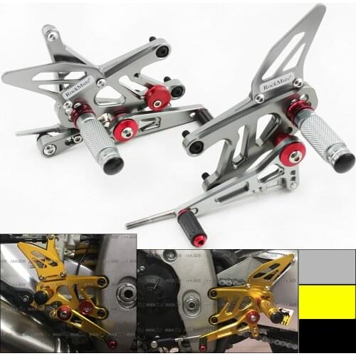 Rear Set Rearsets Foot Peg Rest Footpeg Brake Shift Lever Pedal For Aprilia RSV4 RSV4R FACTORY APAC 13-16 2013 2014 2015 2016