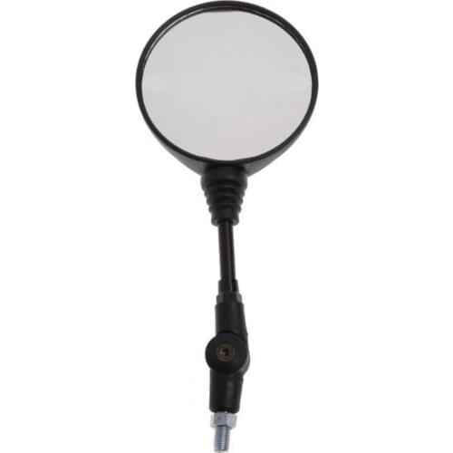 80% Hot Sale 1 Pair Folding Round Motorcycle Side Rearview Mirror Motorbike Durable Auto Part