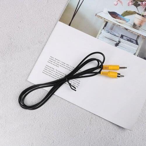 1pc 1.5M 3.5mm 1/8" Mono Male Plug To Single RCA Male Audio Video Cable Adapter Cord