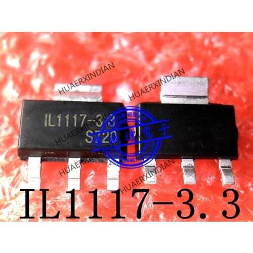 1Pieces New Original IL1117-3.3 3.3V SOT223 In Stock Real Picture