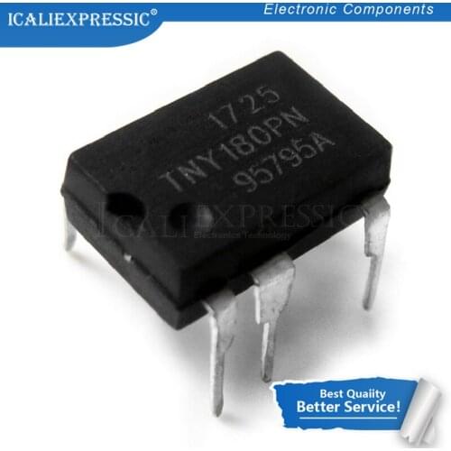 10PCS TNY180PN DIP7 TNY180 DIP-7 TNY180P DIP 180PN