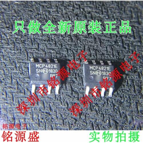 100% New&original In Stock MCP4821-E/SN MCP4821E MCP4821 SOP8