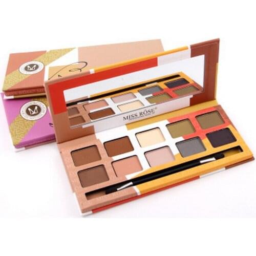 100pcs Shimmer Nature Glow Eyeshadow Palette Portable Makeup Cosmetics Eye Shadow powder Waterproof Makeup dhl