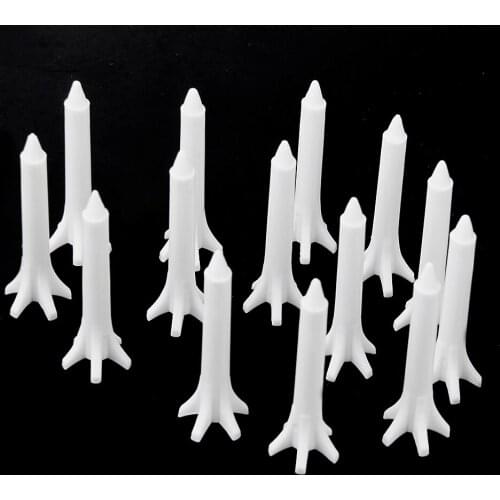 100Pcs Golf Tees Unisex Golfer Practice Tees Protable Golf Accessories 1.5 inch White