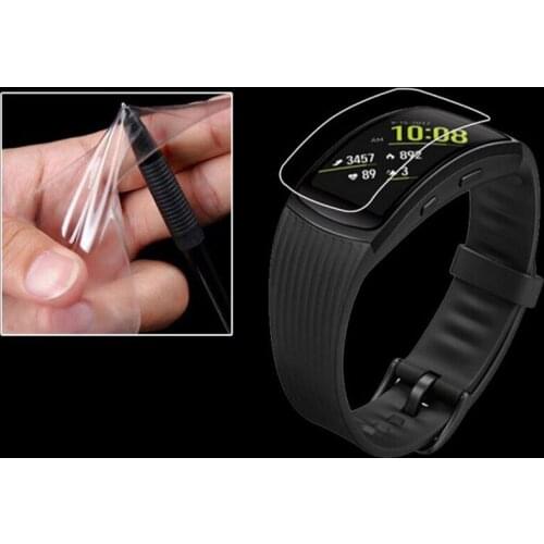 2pcs Anti-scratch Soft TPU Ultra HD Clear Protective Film Guard For Samsung Gear Fit 2 Pro Fit2 Pro Full Screen Protector Cover