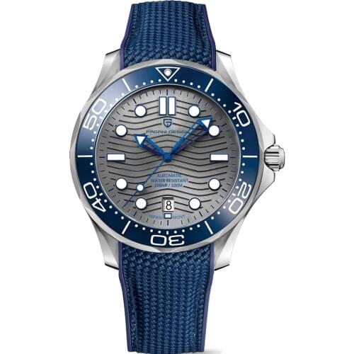 2021 new PAGANI DESIGN seahorse 200M Dive Mens Mechanical Watches luxury automatic watch for men Luminous stainless steel clock