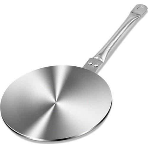 Schnesland Adapter for Induction Plate Stainless Steel Heat Diffuser Kitchen Tools