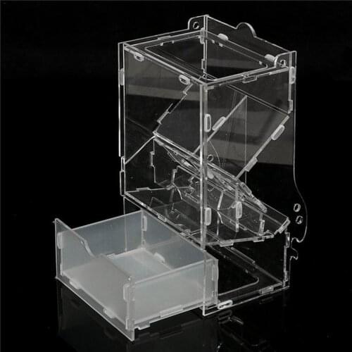 Automatic Pet Bird Feeder No Mess Feeding Device Seed Food Container For Pigeons Parrot Starling Pet Birds Feeding Devices