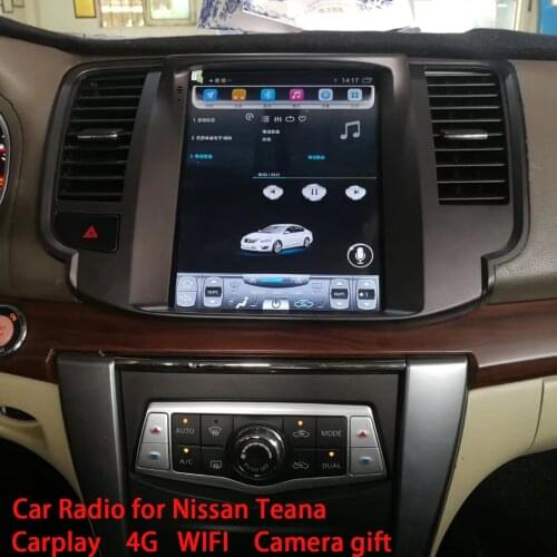 Car Radio for Nissan Teana Cedric J32 2008 2010 2011 2012 GPS Navigation Head Unit Android Car Stereo Russian tesla screen