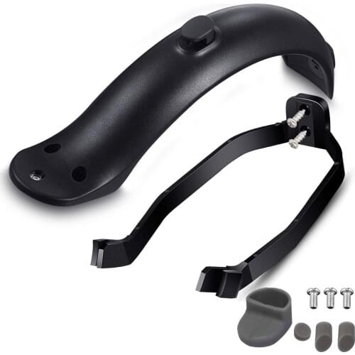 Electric Scooter Rear Fender Mudguard Bracket Scooter Accessories for Xiaomi M365/M365 Pro with Screws and Screw Caps