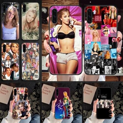 Britney Spears Phone case For Samsung Galaxy A 3 5 7 8 10 20 21 30 40 50 51 70 71 E S 2016 2018 4G black tpu cell cover trend