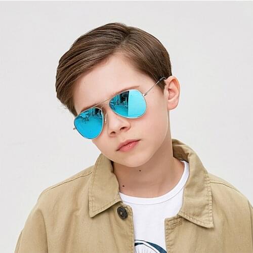 High Quality Alloy Childrens Polarized Sunglasses Pilot Kids Sun Glasses Driving Fishing 3029 Eyewear UV400