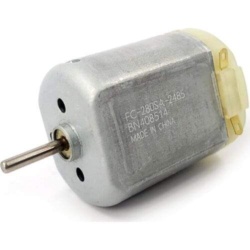 Mabuchi 280 DC motor 4.5V-9.6V 9V FC-280SA-2485 carbon brush motor car central control door lock electric rearview mirror motor
