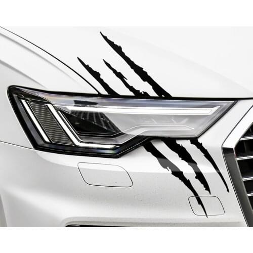 Hot Car Monster Claw Scratch Decal Stickers Car Styling For Citroen Picasso C1 C2 C3 C4 C4L C5 DS3 DS4 DS5 DS6 Elysee C-Quatre